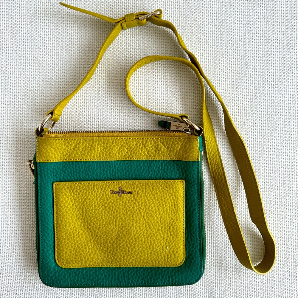 Cole Haan crossbody , pebbles leather